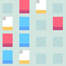 Threes: The PuzzleScript Demake